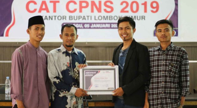Ikatan Pelajar Mahasiswa Dompu Gelar Simulasi Nasional CAT CPNS di Lombok Timur