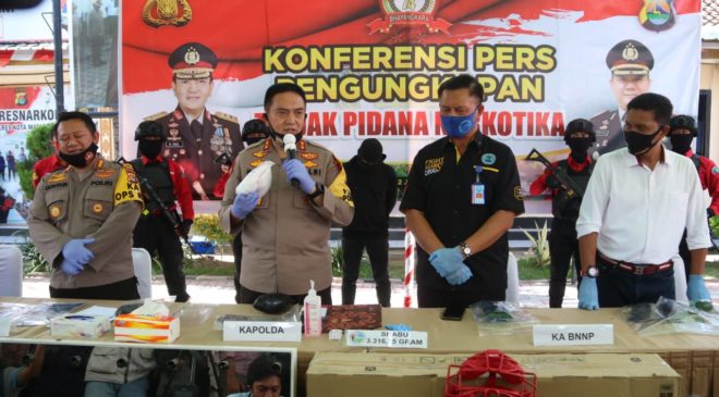 Polda NTB Bekuk Pengedar Sabu Partai Besar Antar Provinsi di Kota Mataram