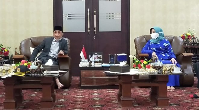 Sambangi Pendopo Walikota, Ketua KPU Kota Mataram Lakukan Coklit Data Pemilih 