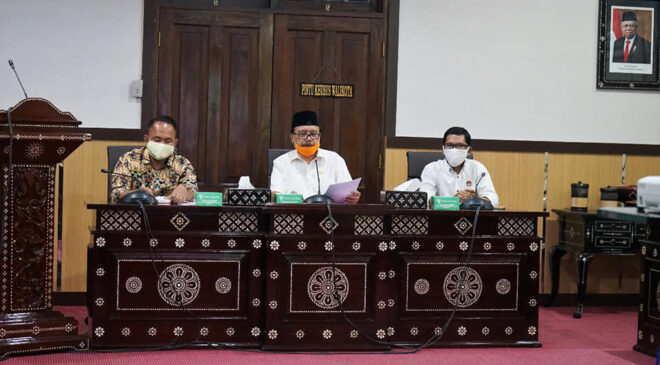 Persiapan Penerapan Protokol Covid-19 Jelang Pilkada Kota Mataram 2020