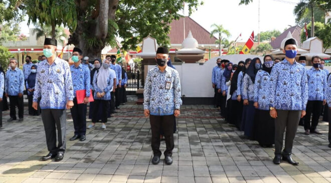 Asisten III Setda Kota Mataram Pimpin Pengucapan Ikrar Netralitas ASN di Sekretariat Daerah Kota Mataram