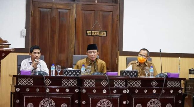 Walikota Terima Kunjungan Tim Satgas Covid 19 Nahdlatul Ulama (NU) Kota Mataram