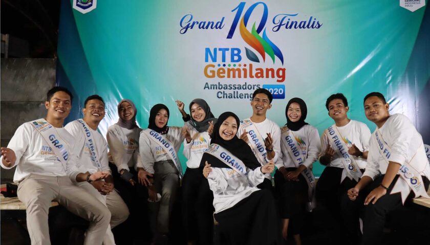 10 Grand Finalis NTB Gemilang Ambassador Challenge 2020 Resmi Dikukuhkan