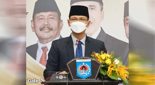 Pidato Pertama Walikota Mataram Terpilih Periode 2021-2026